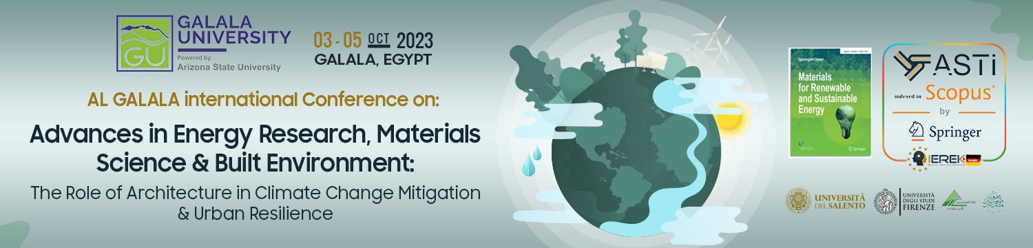 Advances in Energy Research, Materials Science & Built Environment (EMBE)